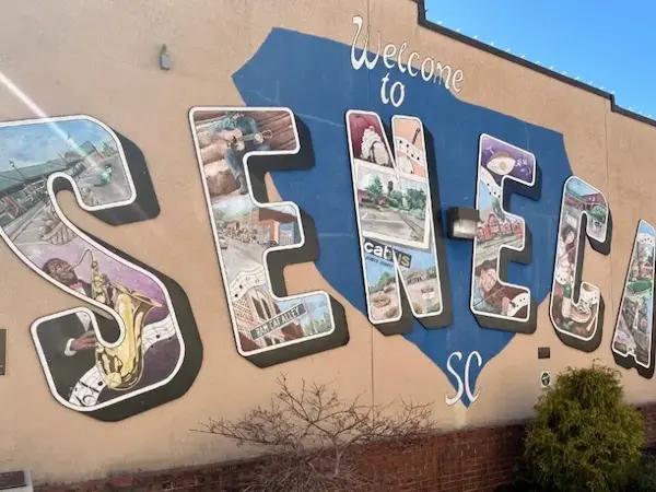 welcome to seneca south carolina city art