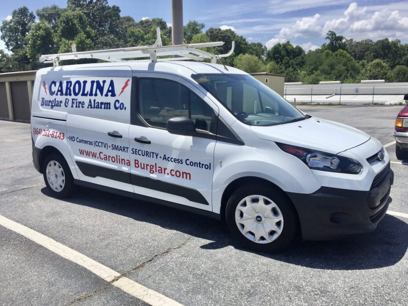 Carolina Burglar Service Van
