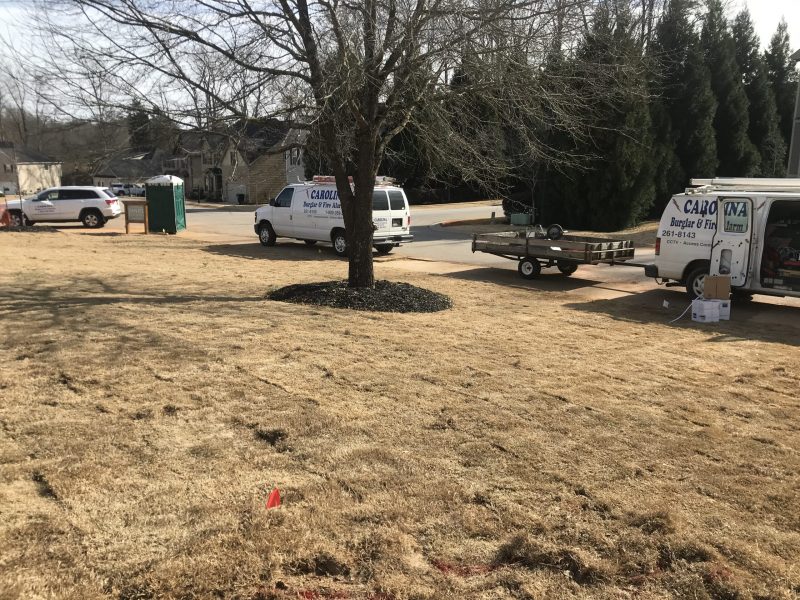 Carolina Burglar and Fire vans